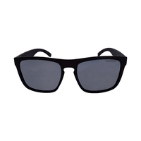 Rockos Eyewear Polarised Doc Holliday C1 Matte Black Frame/Smoke Lens