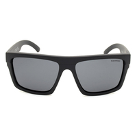 Rockos Eyewear Polarised Titan C9 Matte Black Frame/Smoke Lens