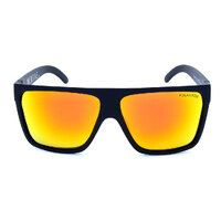 Rocko's Polarised Sunglasses Showtime C3 Matte Black / Red Revo