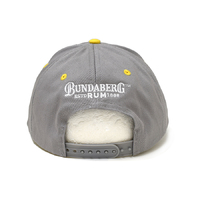 Bundaberg Rum Logo Baseball Cap - Grey