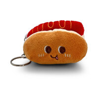 Hot Dog Keyrings Plush | 13 cm | Mini Mates