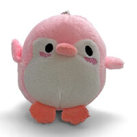 Penguin Keyrings Plush | Pink | 10 cm | Mini Mates