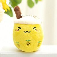 Bubble Tea Keyrings Plush | Yellow | 11 cm | Mini Mates