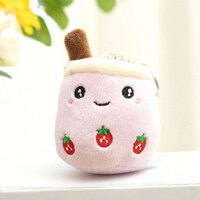 Bubble Tea Keyrings Plush | Pink | 11 cm | Mini Mates
