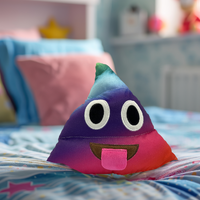 Mini Mates Rainbow Poo Medium Plush Toy