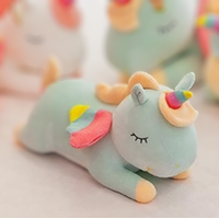Sleepy Unicorn Large Plush | Blue | 27 cm | Mini Mates