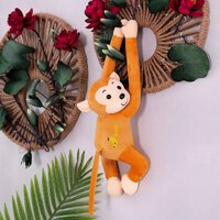 Swinging Monkey Large Plush | Tan | 24 cm | Mini Mates