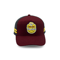 Rockos Outback Caps - Sunshine Beer Maroon Trucker Cap