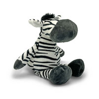 Zebra Large Plush | Black/White | 27 cm | Mini Mates