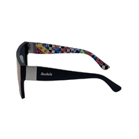 Live and Let Live | C21 | UV400 Protection | Sunglasses | Black Frame | Green Revo