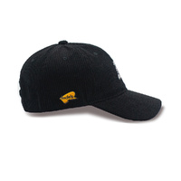 Rocko's Caps - Pluggers Black Cord Dad Hat