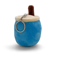 Bubble Tea Keyrings Plush | Blue | 11 cm | Mini Mates