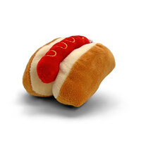 Hot Dog Keyrings Plush | 13 cm | Mini Mates