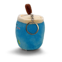 Bubble Tea Keyrings Plush | Blue | 11 cm | Mini Mates