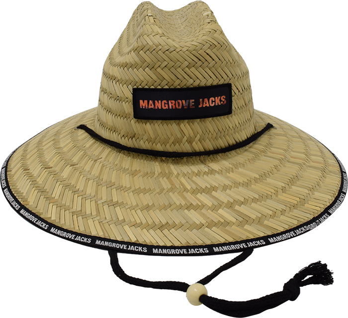 Mangrove Jacks Straw Hat Black
