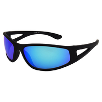 Kidz Sunglasses Gator C22 Matte Black Frame/Blue Lens