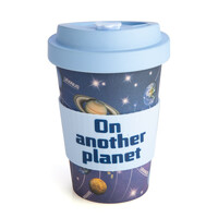 On Another Planet Bamboo Travel Mug