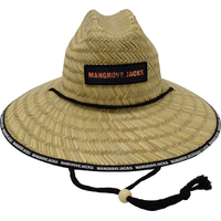 Mangrove Jacks Straw Hat Black