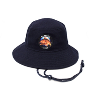 MJ Bucket Hat Navy Colour Logo