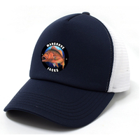 MJ Trucker Cap Navy/White Colour Logo OSFA