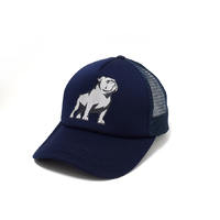 Rockos Caps - Bulldog Trucker Navy