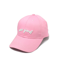 Rockos Caps - New York 6 Panel Pink