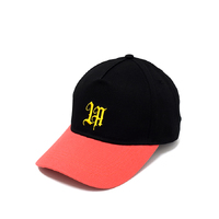 Rockos Caps - LA Logo A-Frame Black/Yellow/Red