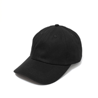 Rockos Caps - Black Dad Cap Blank