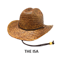 Rockos Straw Hat Mid Range - The Isa