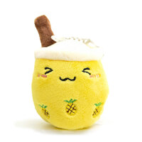 Bubble Tea Keyrings Plush | Yellow | 11 cm | Mini Mates