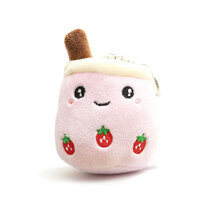 Bubble Tea Keyrings Plush | Pink | 11 cm | Mini Mates