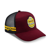 Rockos Outback Caps - Sunshine Beer Maroon Trucker Cap