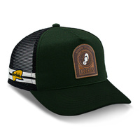 Rockos Outback Caps - Legend Double Plugger Olive Trucker Cap