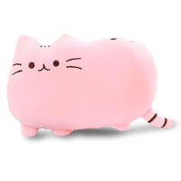 Cat Cushion Large Plush | Pink | 27 cm | Mini Mates