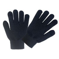 Rockos Black Winter Gloves