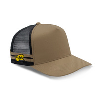 Rocko's Outback Caps - Blank Dark Beige Trucker Cap