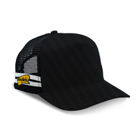 Rocko's Outback Caps - Blank Black Trucker Cap