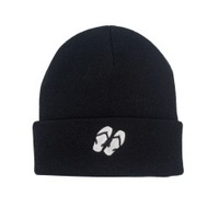 Rocko's Beanies - Double Pluggers Black