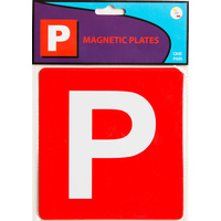 Plate Magnetic Red P - Code 330 VIC WA