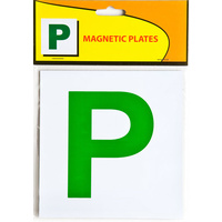 Plate Magnetic Green P - Code 321 QLD ACT NT SA TAS