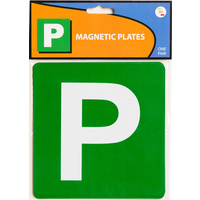 Plate Magnetic Green P - Code 331 VIC WA