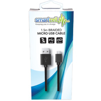 1.5m Braided Micro USB Cable - Smartcell 