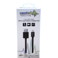 MFI 1.5m USB Cable with Lightning Connector - Smartcell 